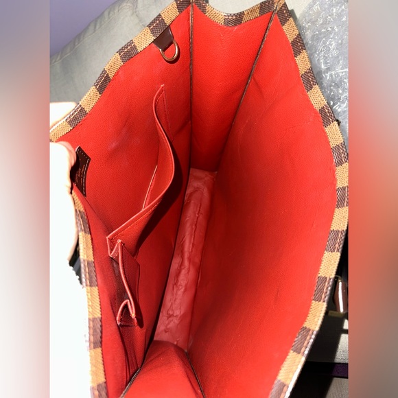 Louis Vuitton Sac Plat in Damier Ebane handbag - Picture 6 of 11